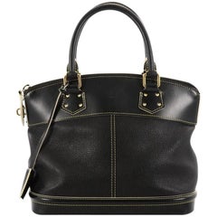 Louis Vuitton Suhali Lockit Handbag Leather PM