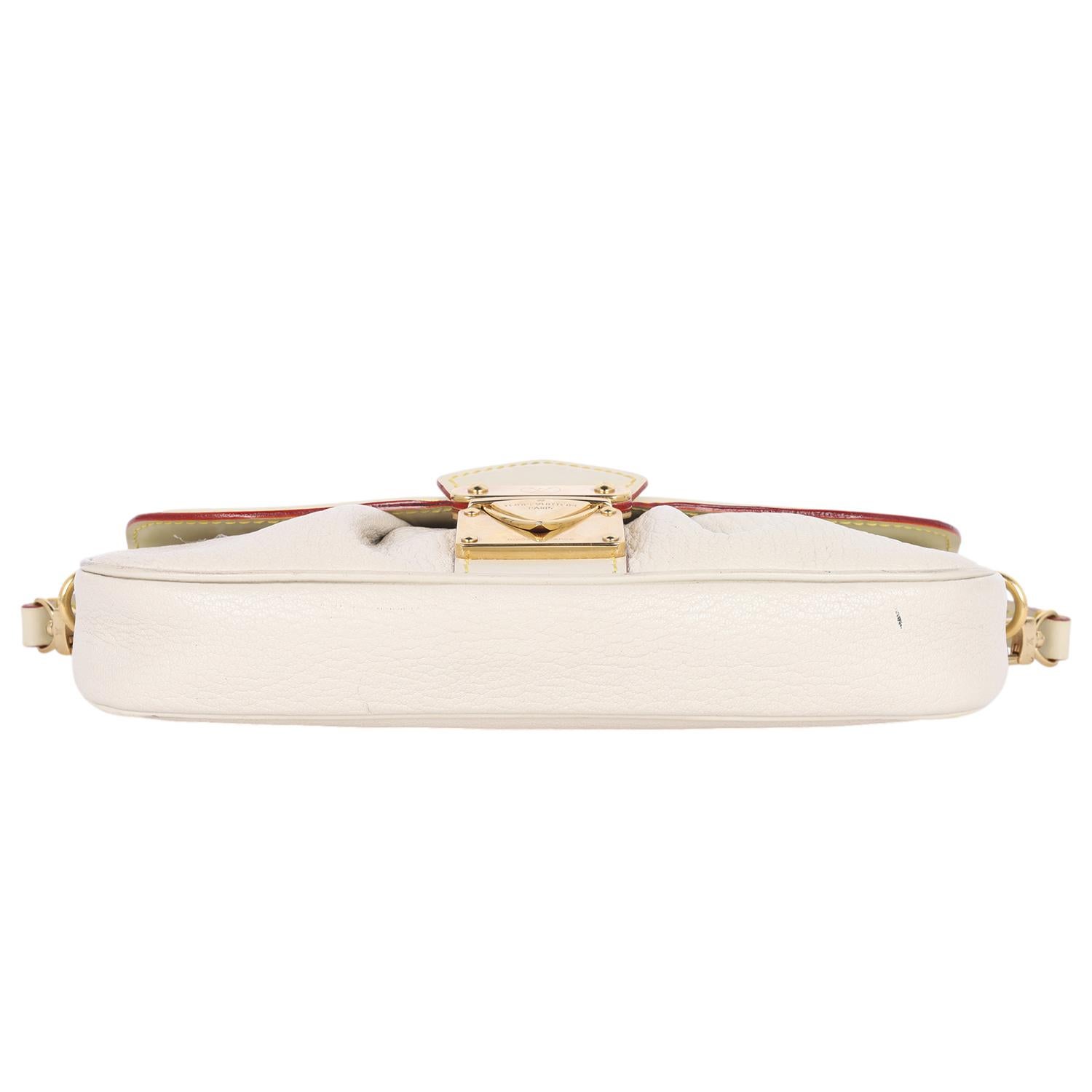 Louis Vuitton Suhali Shoulder Bag Beige 7