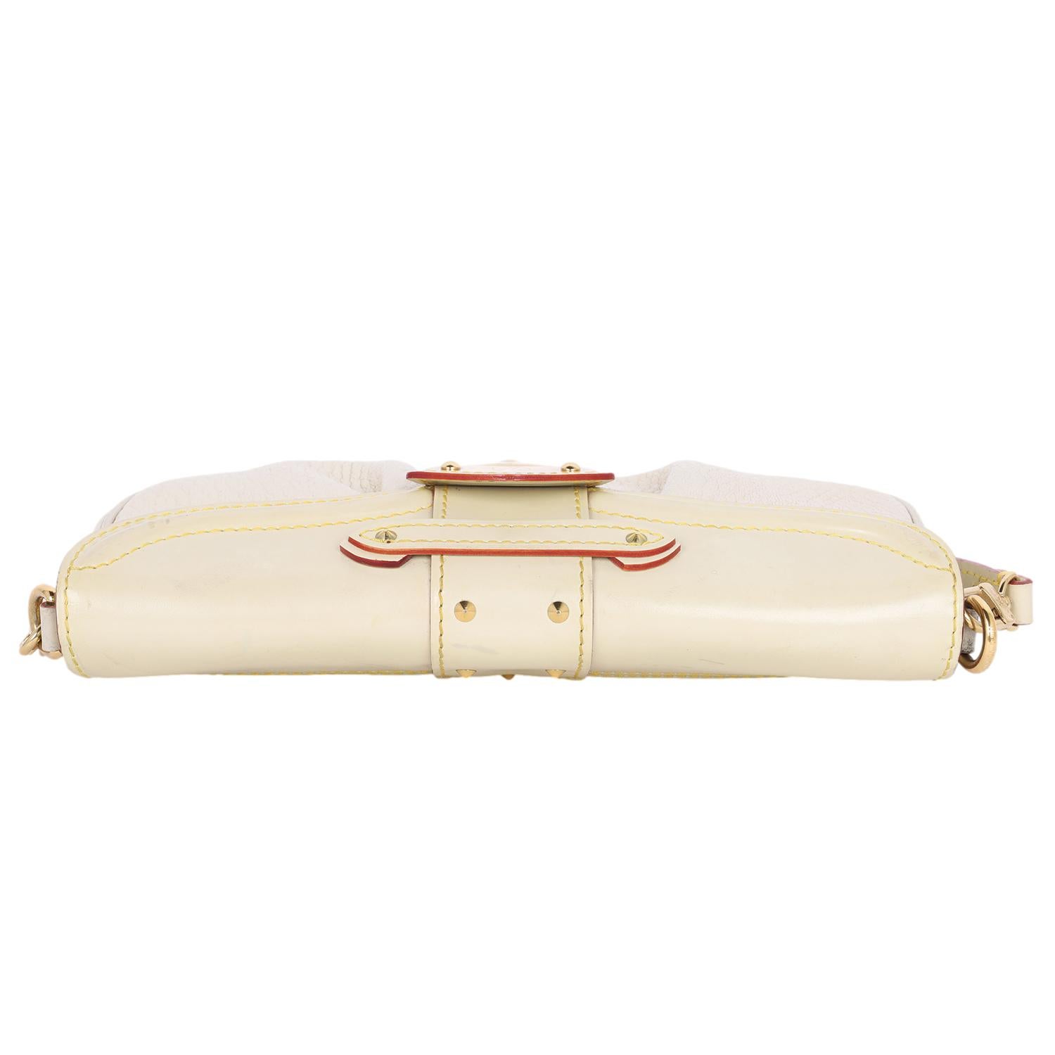 Louis Vuitton Suhali Shoulder Bag Beige 8