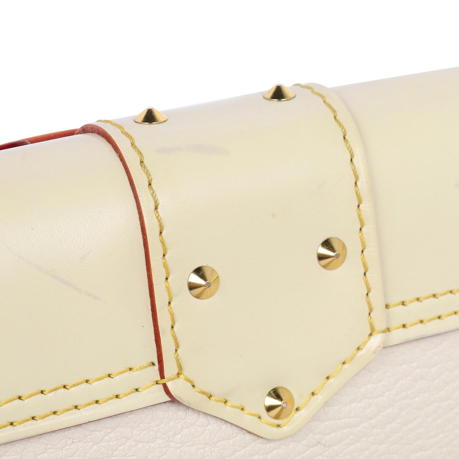 Louis Vuitton Suhali Shoulder Bag Beige 9