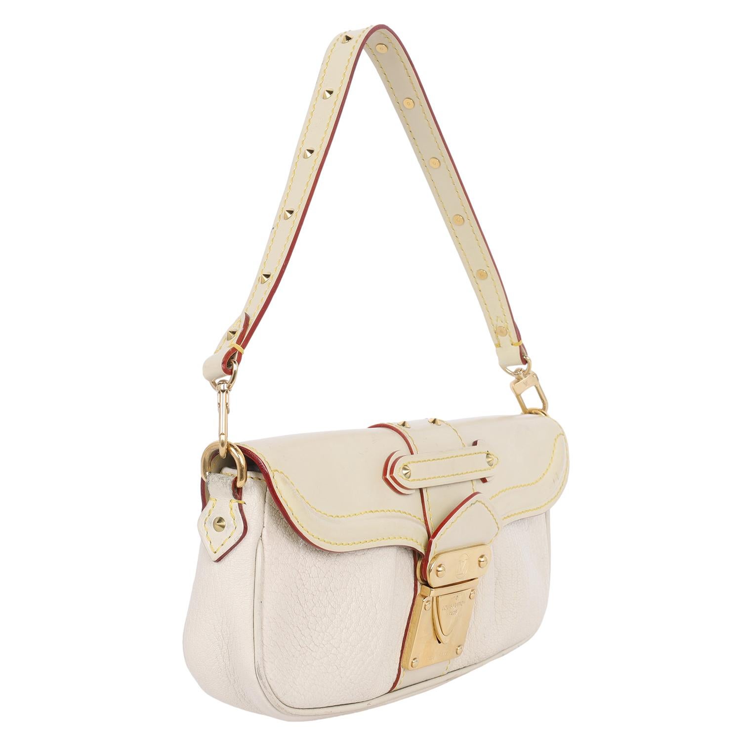 Louis Vuitton Suhali Shoulder Bag Beige 1