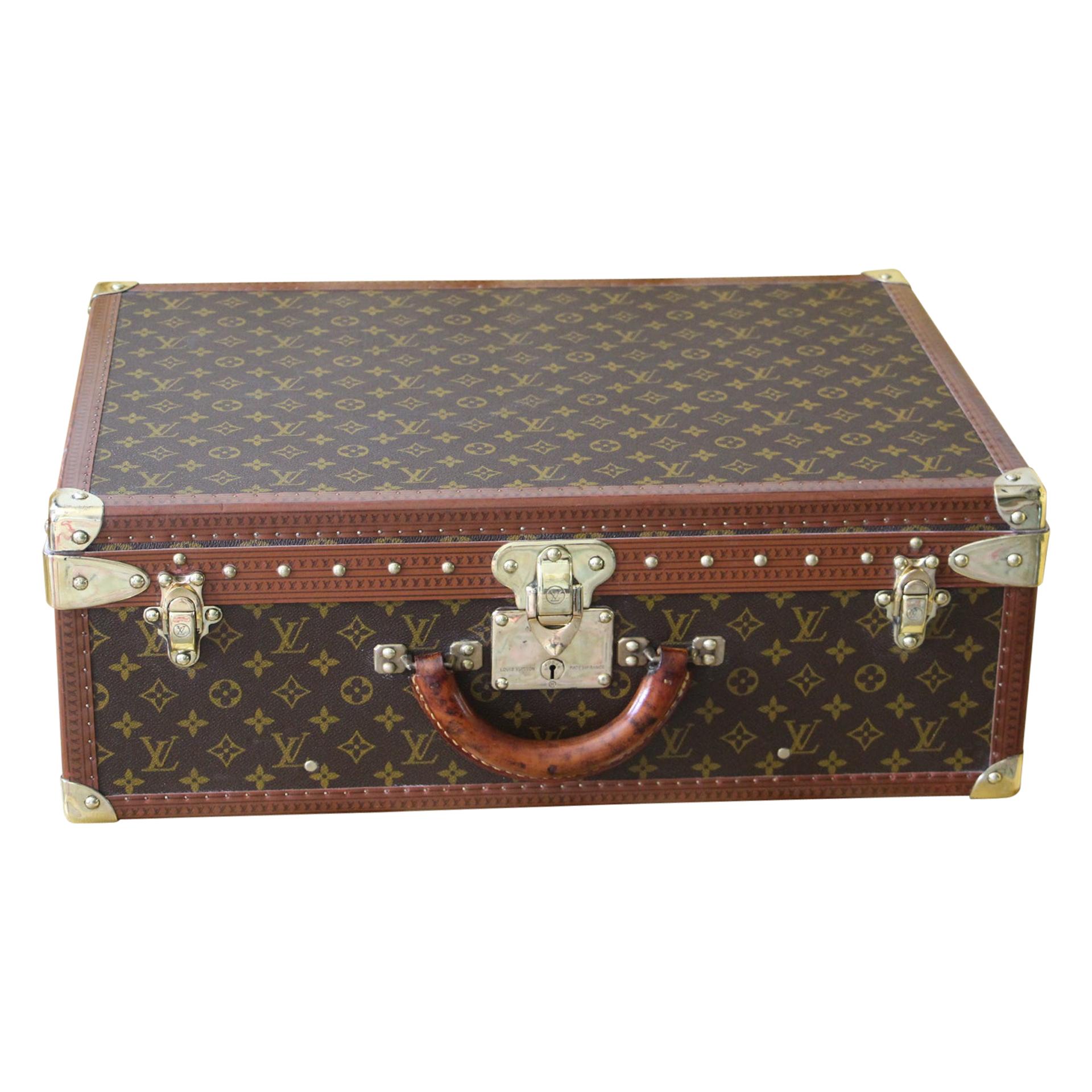 Louis Vuitton Alzer 60 Trunk For Sale at 1stDibs