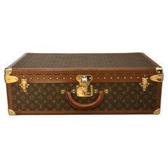 Vintage  Louis Vuitton Suitcase, Alzer 70 Louis Vuitton Suitcase, Large Vuitton Suitcase