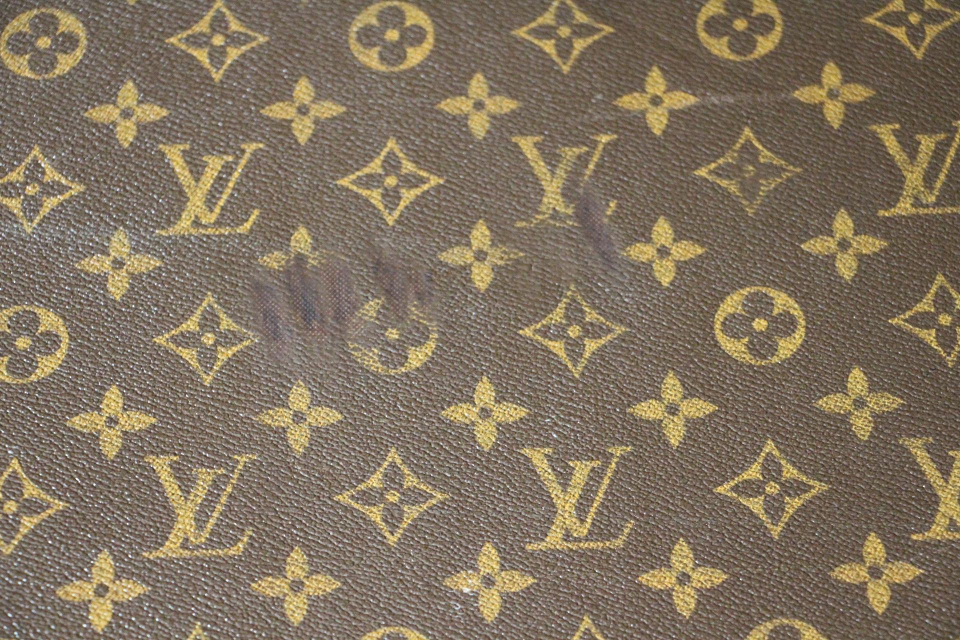 Brown  Louis Vuitton Suitcase, Alzer 80 Louis Vuitton Suitcase, Large Vuitton Suitcase