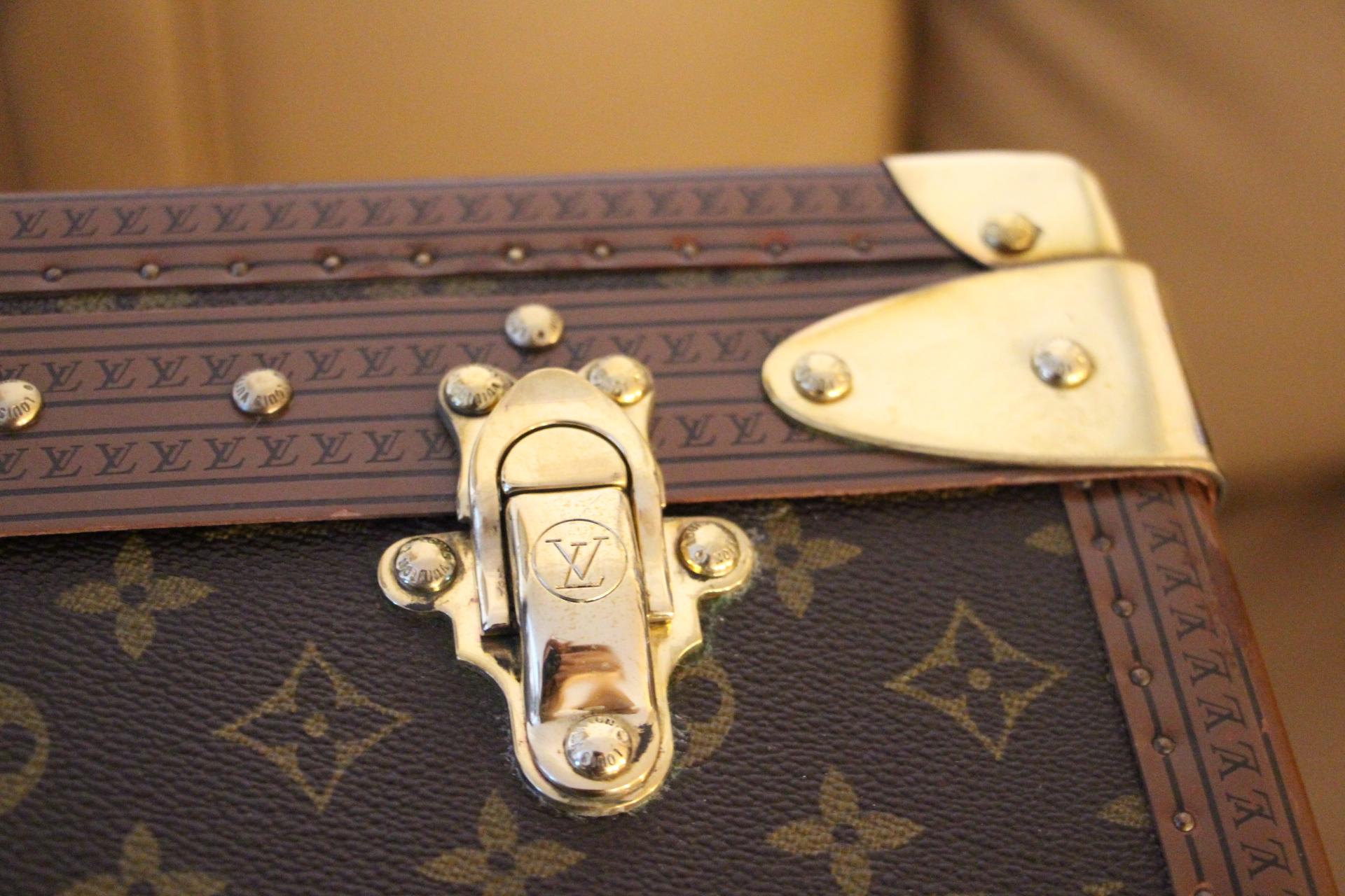 louis vuitton blue suitcase