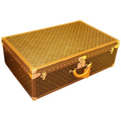 LOUIS VUITTON Monogram ALZER 80 Hard Case Trunk Suitcase Classic Luggage w  Cover - Organic Olivia