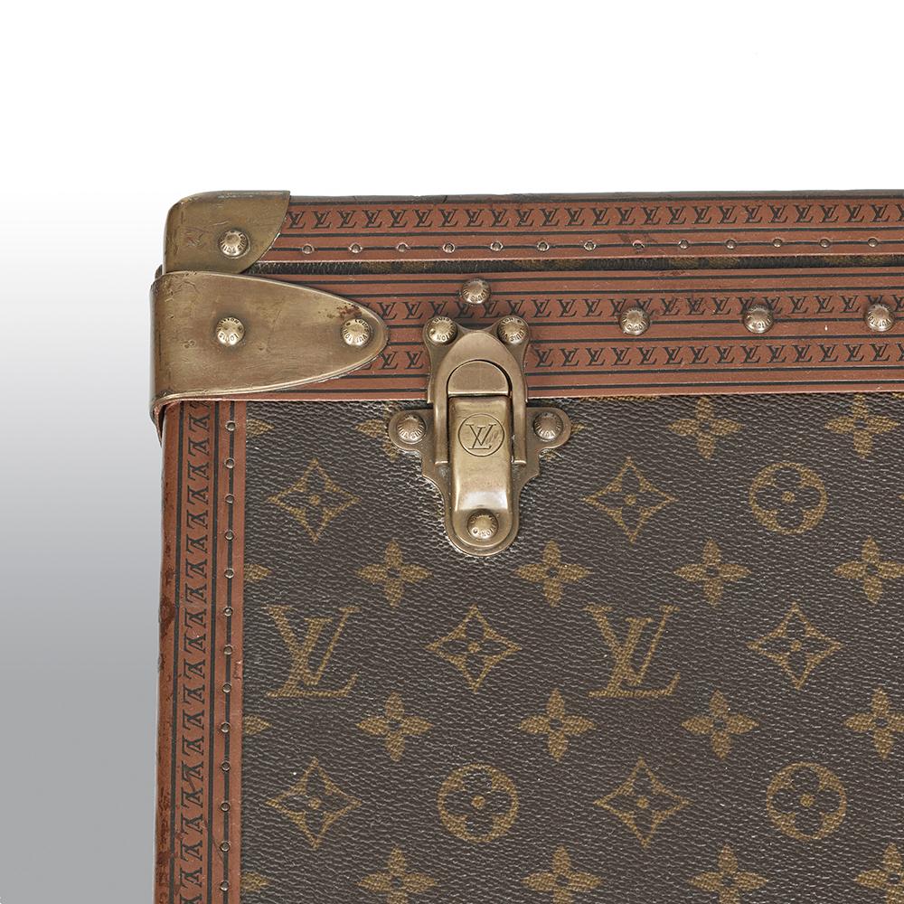 Valise Louis Vuitton Alzer 80 avec monogramme en vente 4