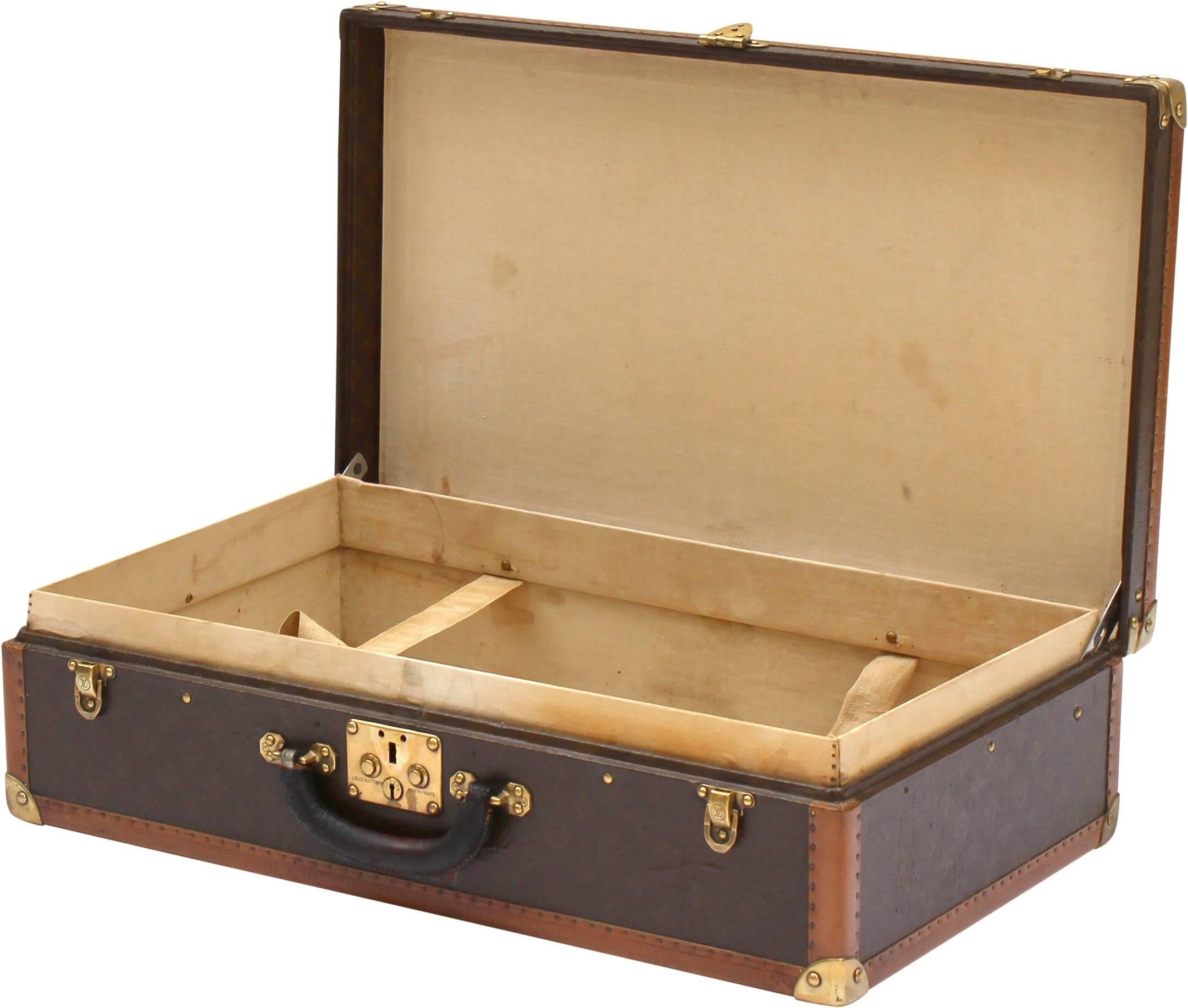 Louis Vuitton Suitcase, circa 1960s For Sale 6