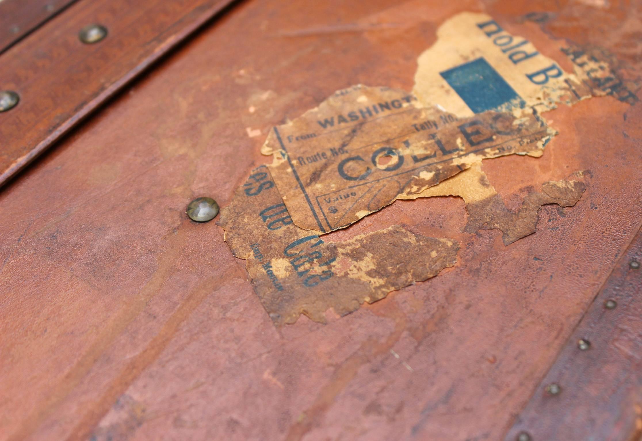 Louis Vuitton Suitcase, circa 1960s In Good Condition For Sale In Double Bay, NSW