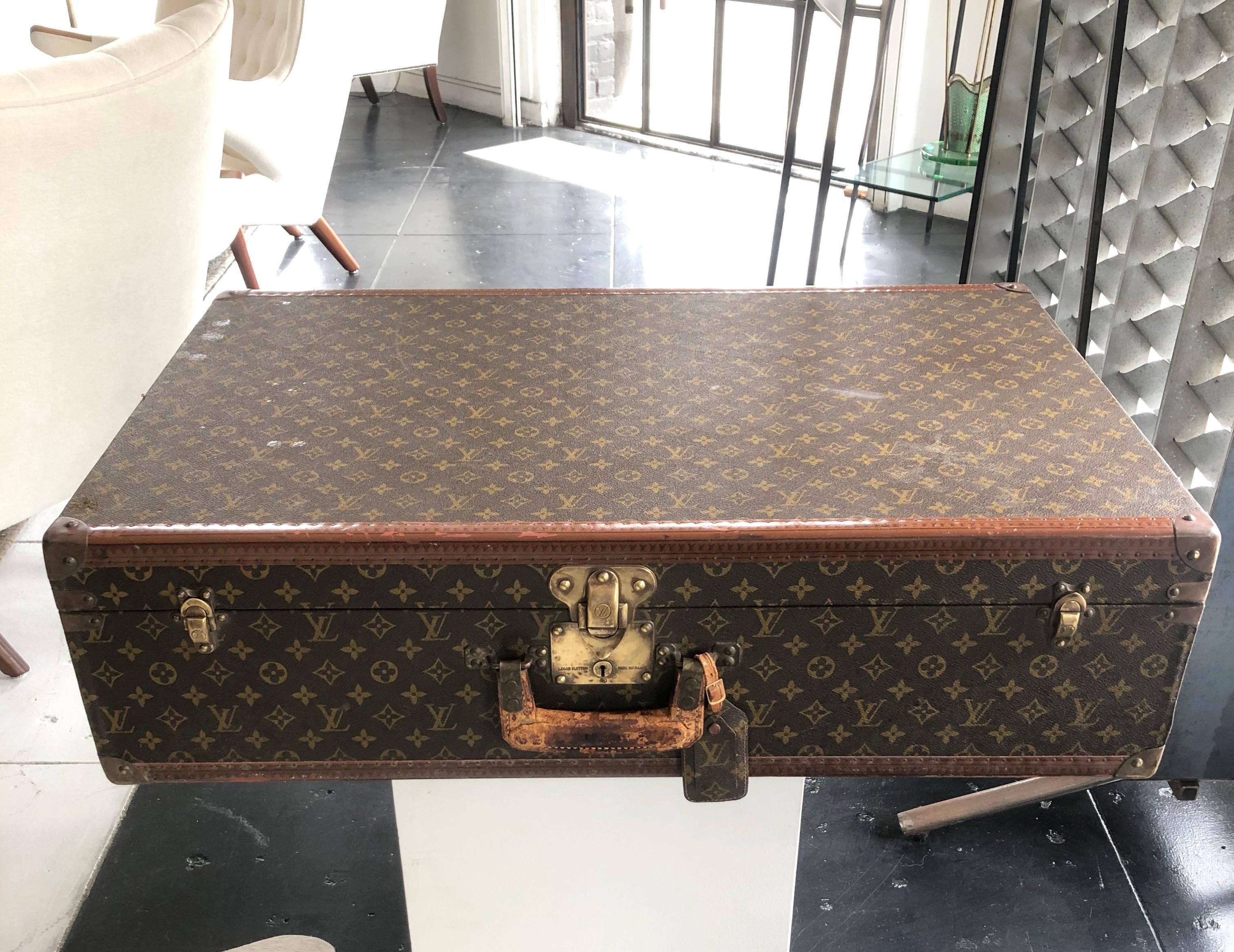 French Louis Vuitton Suitcase