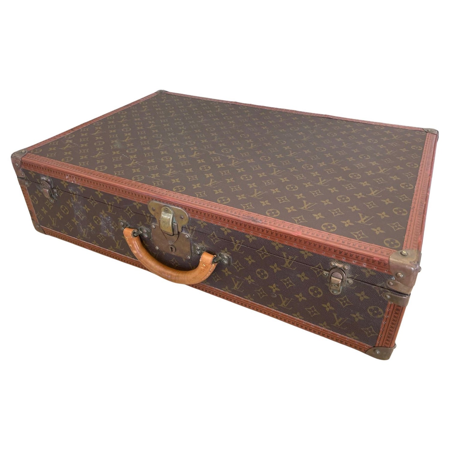 Sold at Auction: (3pc) LOUIS VUITTON HARD LUGGAGE