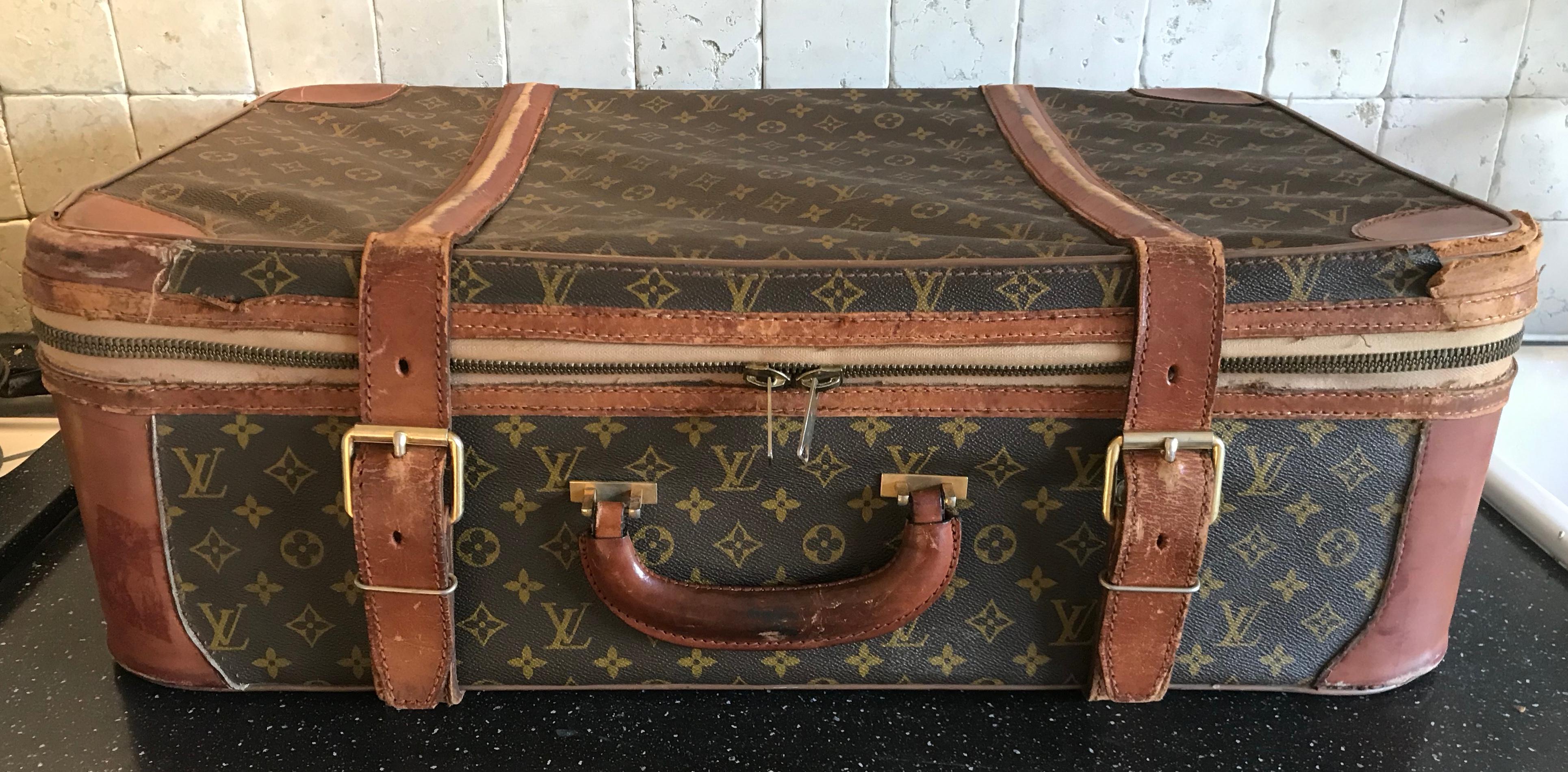 Louis Vuitton Suitcase, France, 1970s For Sale 2