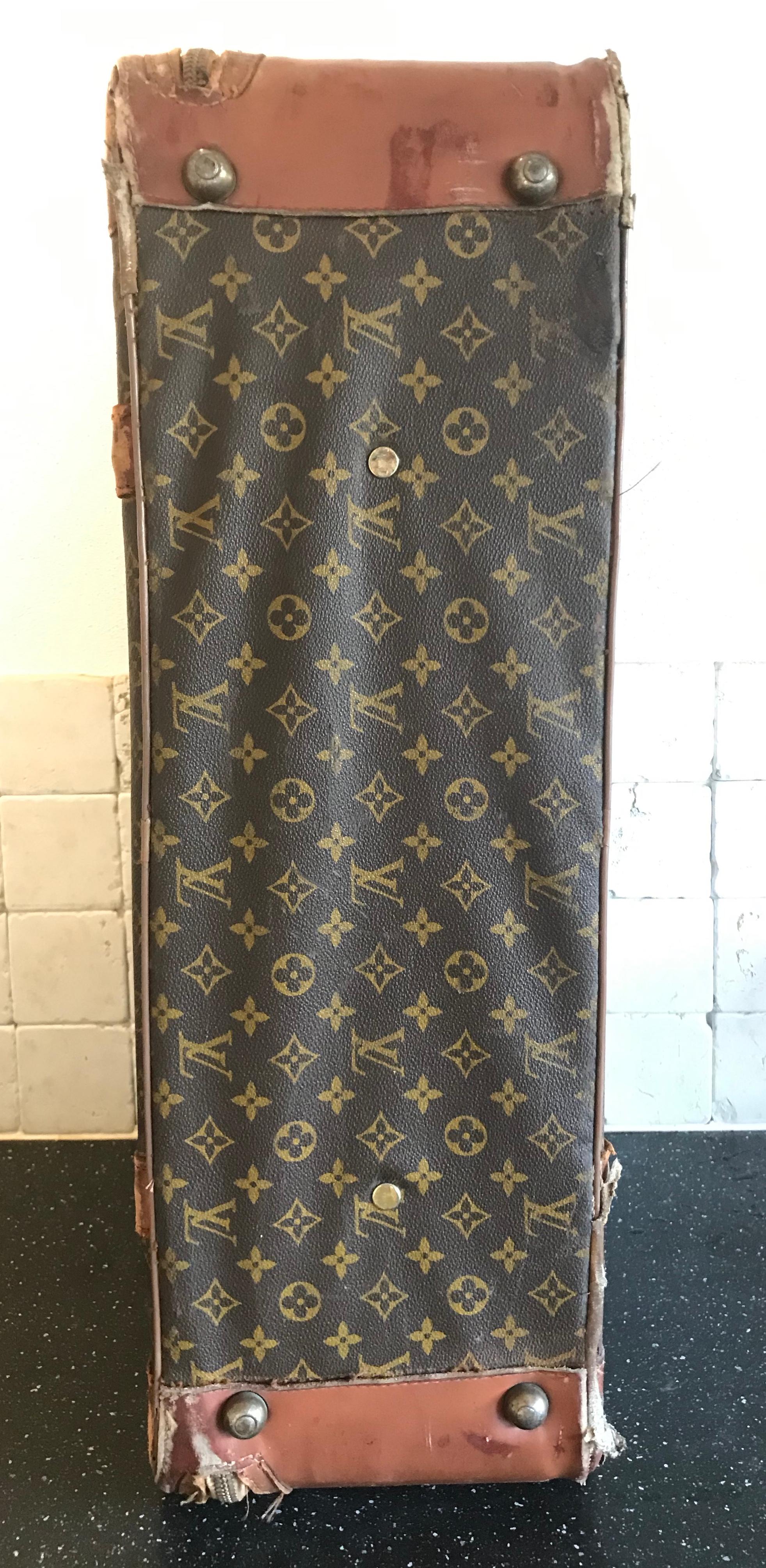 Late 20th Century Louis Vuitton Suitcase, France, 1970s For Sale