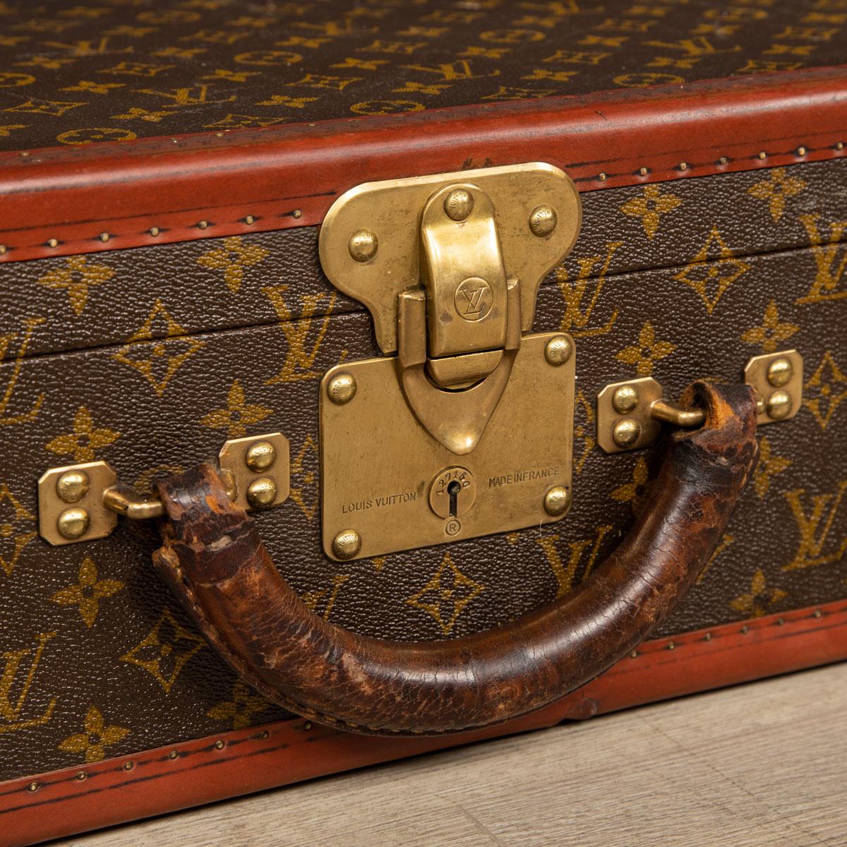 Louis Vuitton Suitcase In Monogram Canvas, Paris, c.1970 6