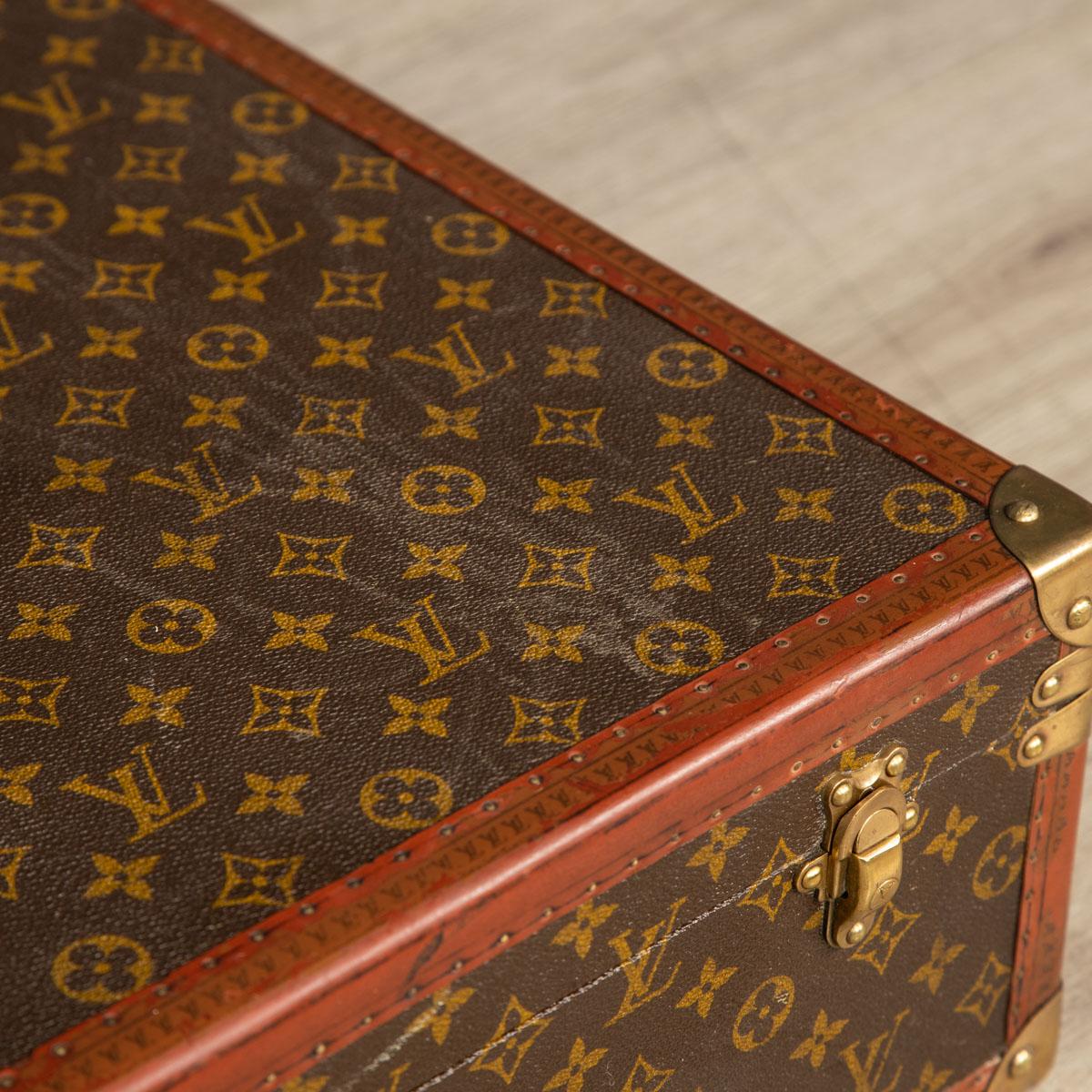 Louis Vuitton Suitcase In Monogram Canvas, Paris, c.1970 11