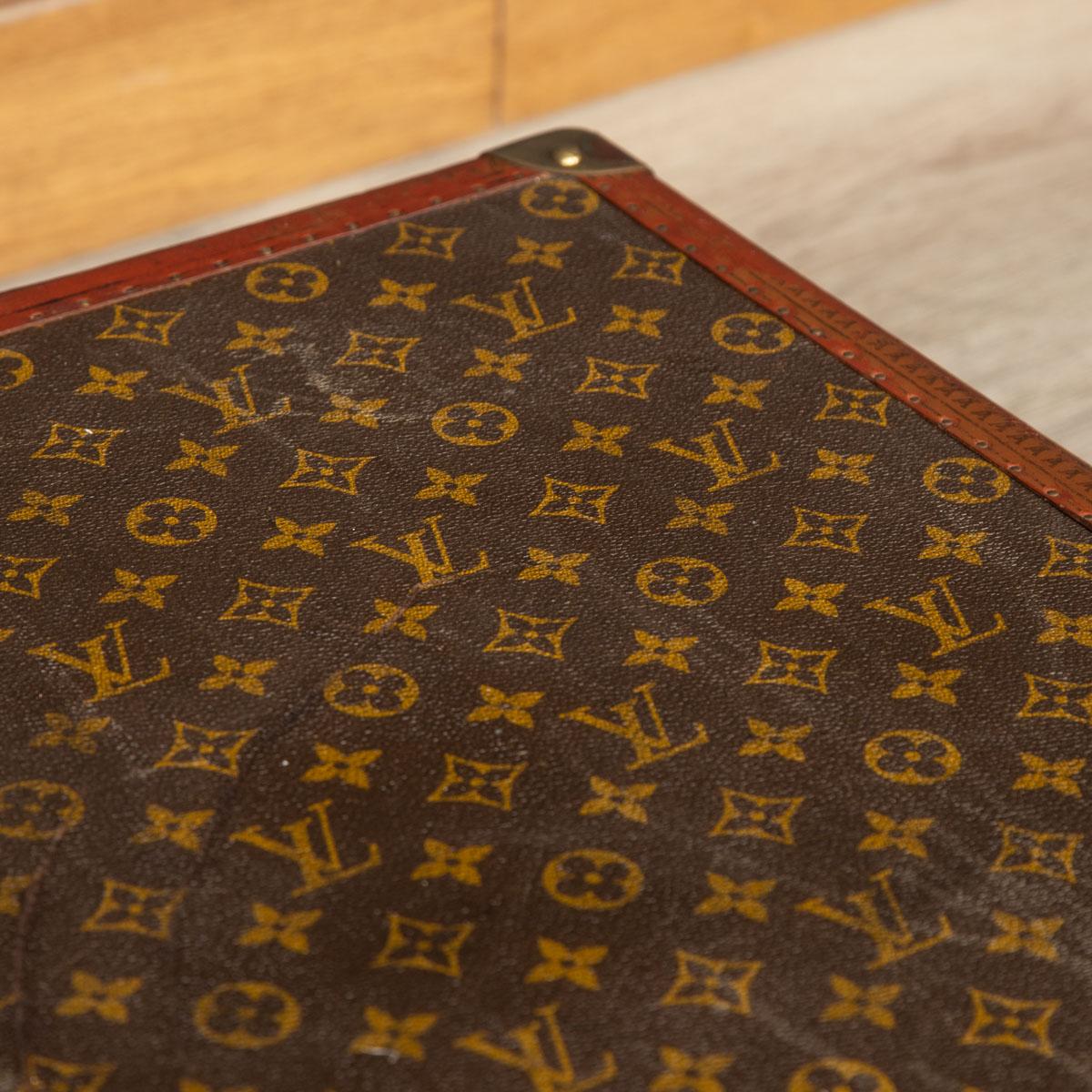 Louis Vuitton Suitcase In Monogram Canvas, Paris, c.1970 12