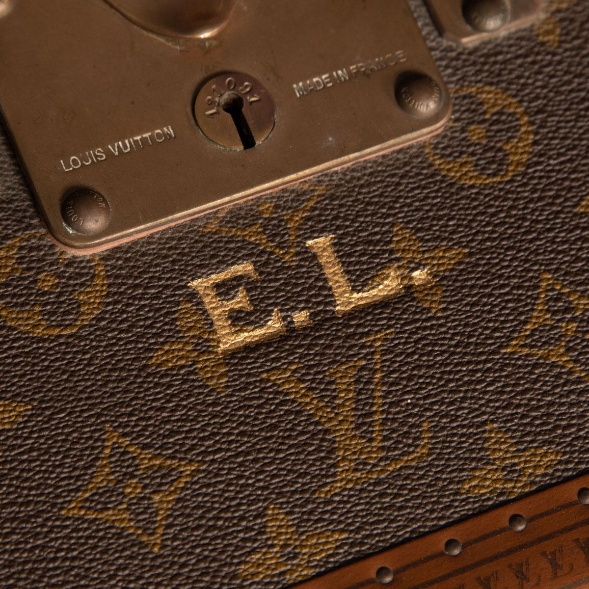 Louis Vuitton Suitcase in Monogram Canvas, Paris, c.1970 12