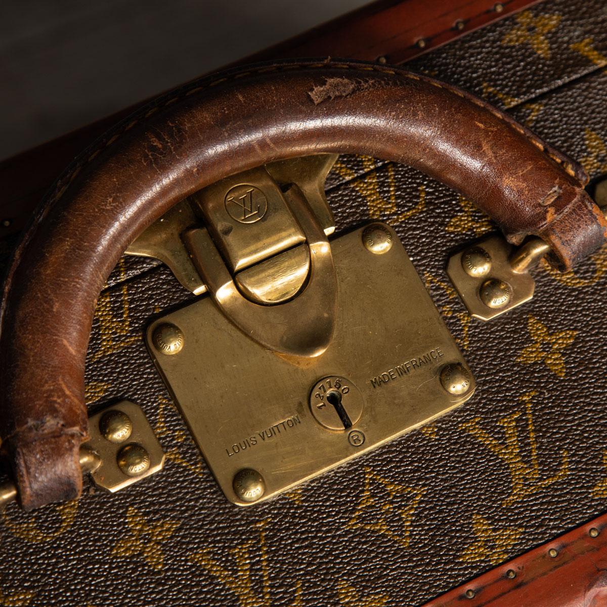 Louis Vuitton Suitcase In Monogram Canvas, Paris, c.1970 13