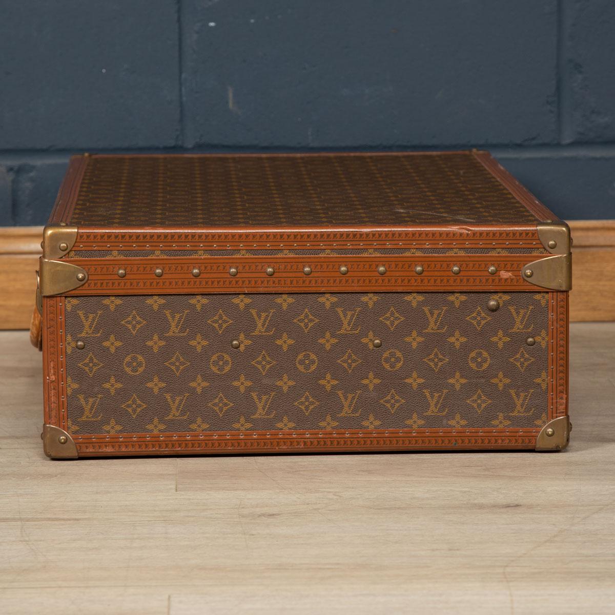 French Louis Vuitton Suitcase in Monogram Canvas, Paris, c.1970