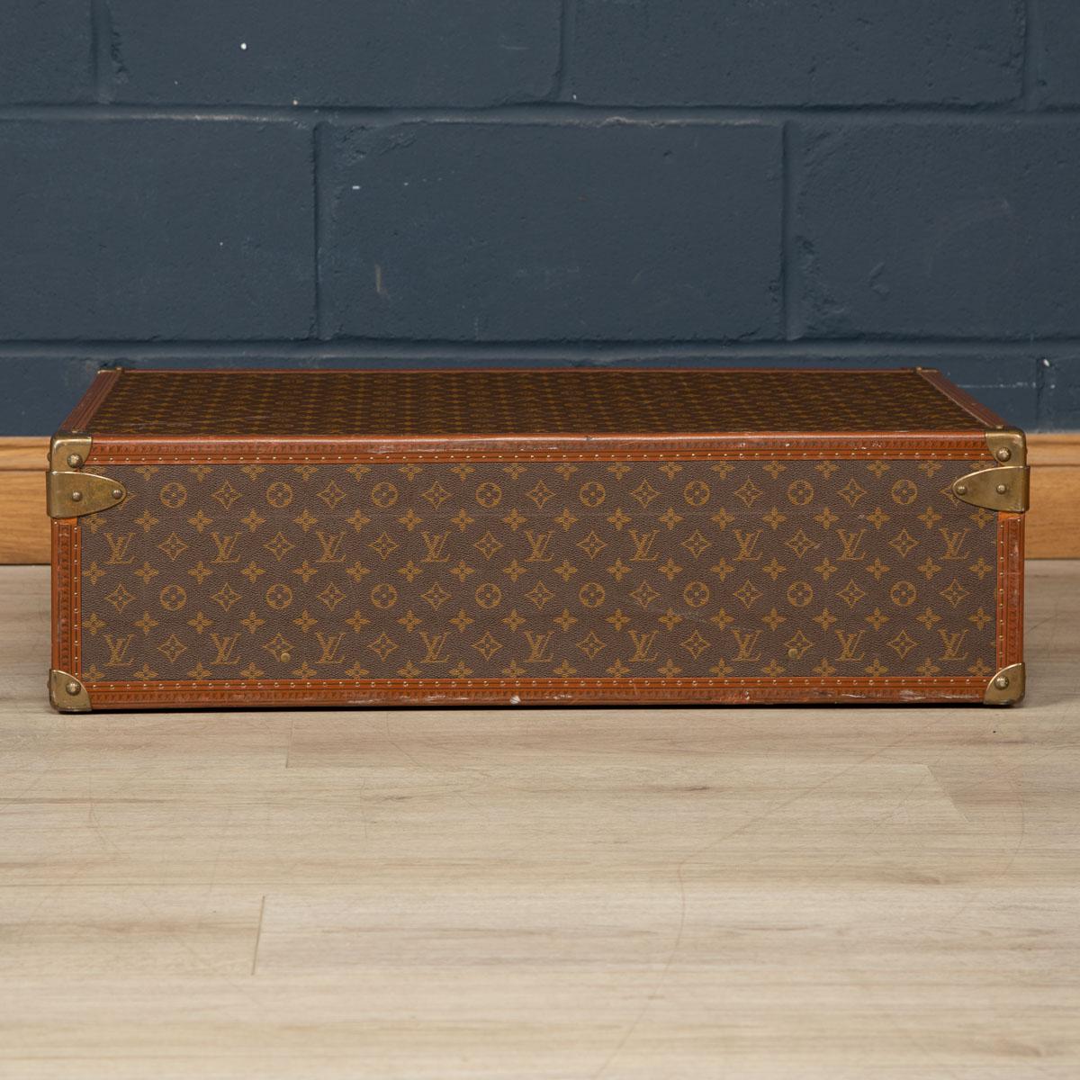 Louis Vuitton Suitcase in Monogram Canvas, Paris, c.1970 In Good Condition In Royal Tunbridge Wells, Kent