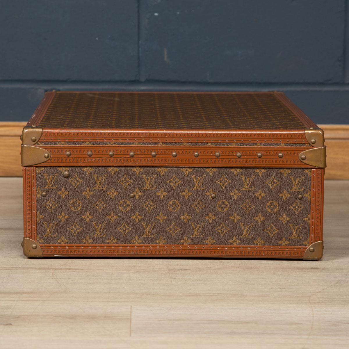 20th Century Louis Vuitton Suitcase in Monogram Canvas, Paris, c.1970