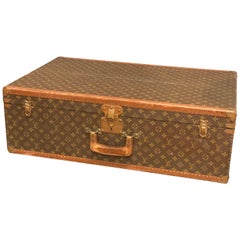 Vintage Louis Vuitton Suitcase in the Iconic Monogram Canvas