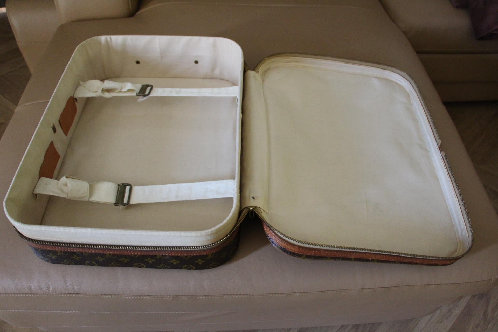  Louis Vuitton Suitcase, Louis Vuitton Travel Bag, Small Vuitton Cabin Suitcase For Sale 8