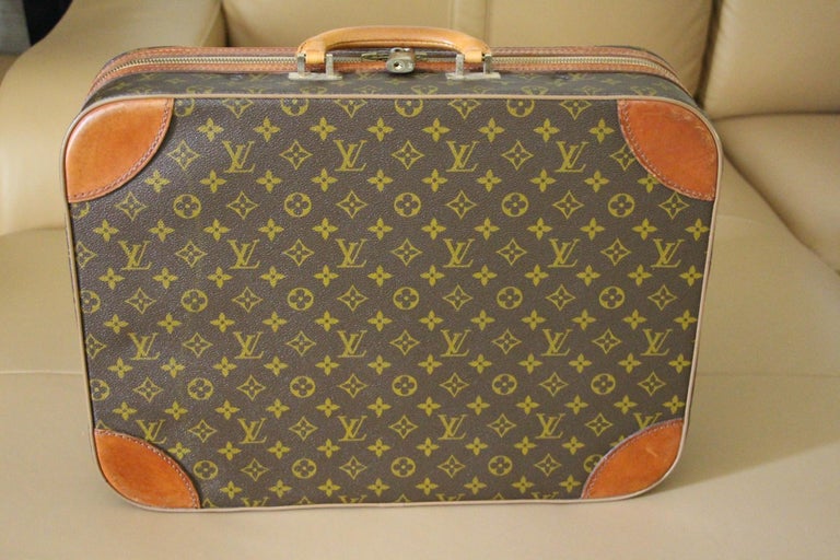 MINT CONDITION LOUIS VUITTON ALZER 60 SUITCASE - Pinth Vintage Luggage