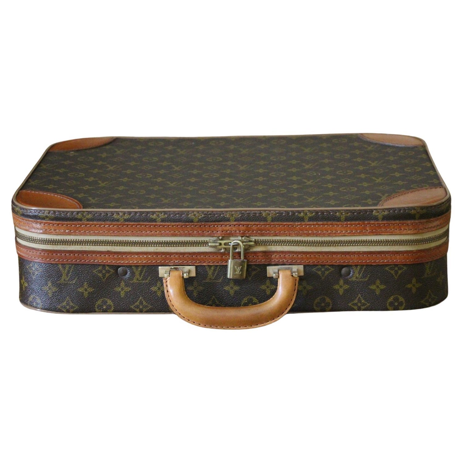 Louis Vuitton Monogram Suitcase Large 1980's - Pick Up Only