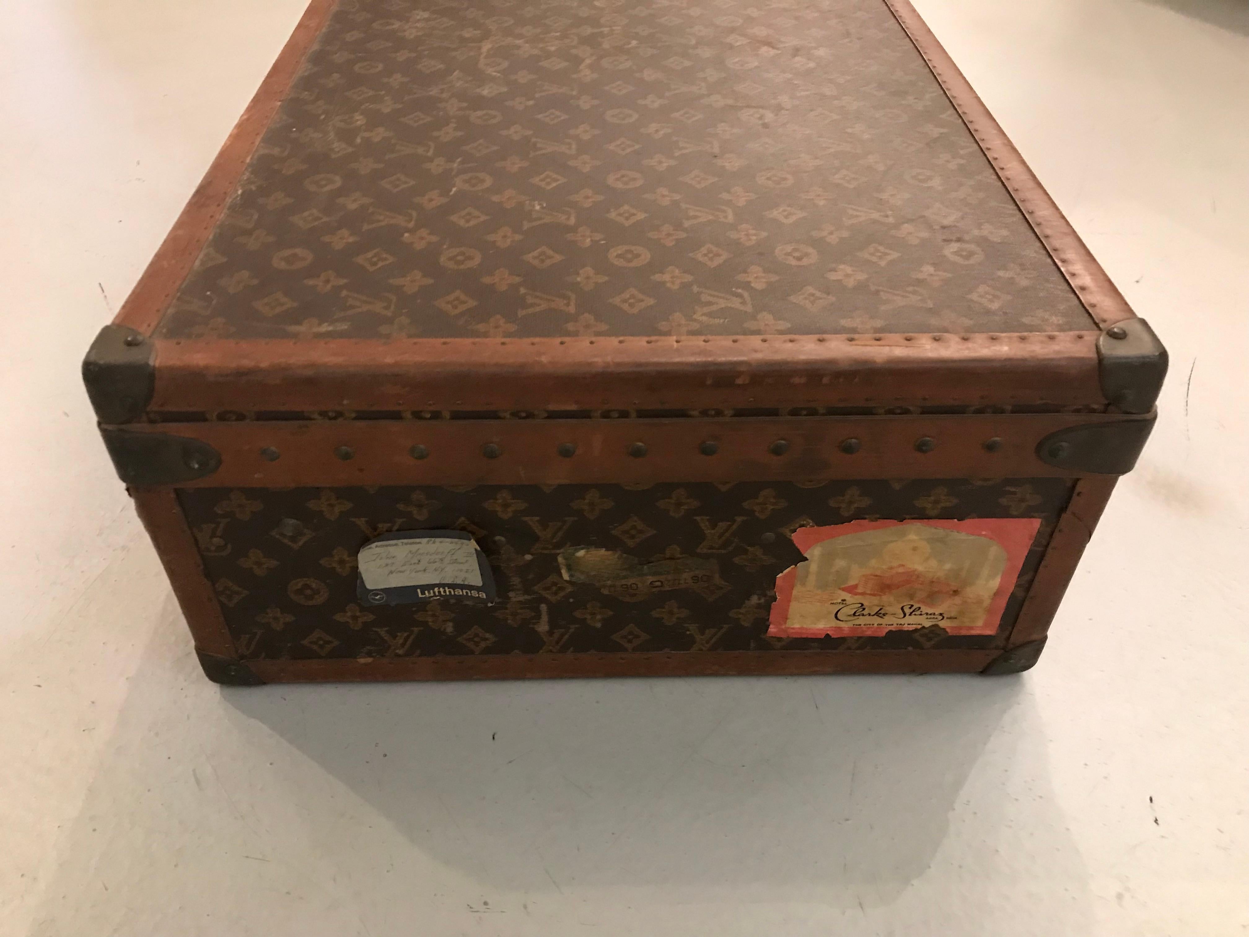 Louis Vuitton Suitcase Trunk For Sale 3