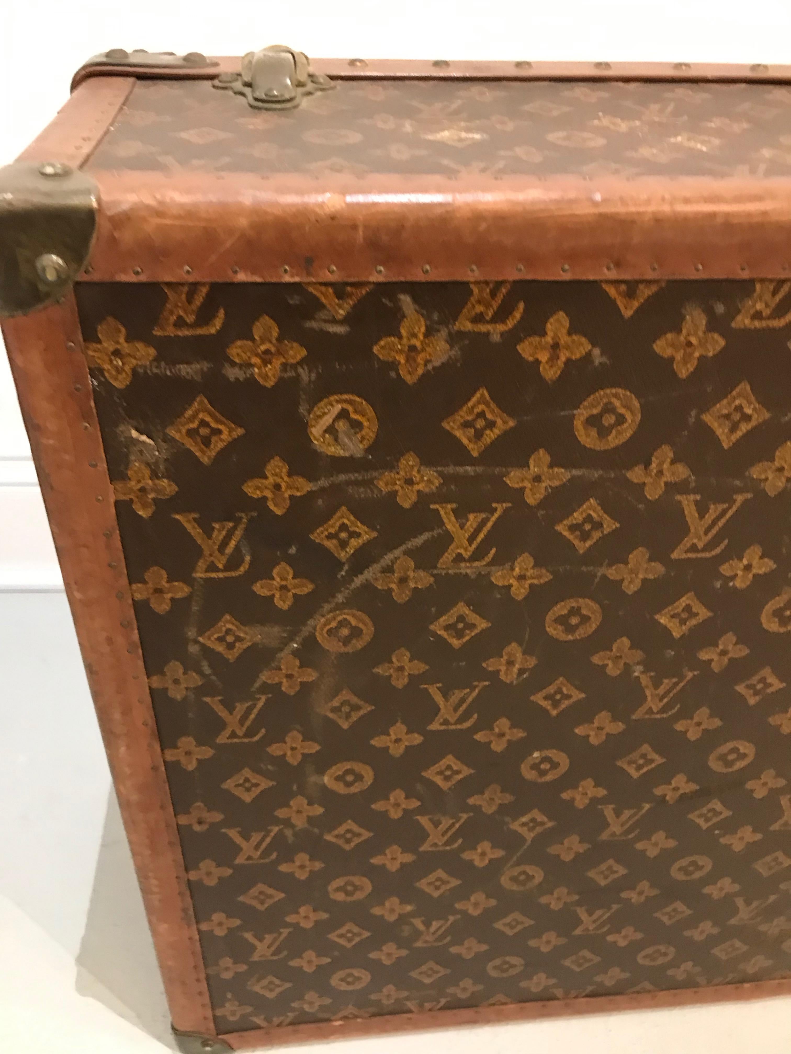 louis vuitton trunk suitcase