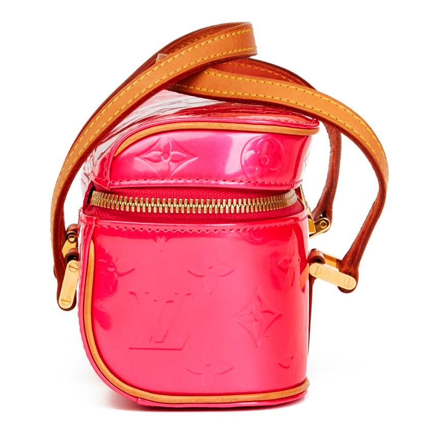 Pink Louis Vuitton Sullivan Monogram Leather Horizontal PM Bag For Sale
