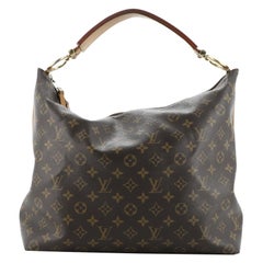 Sully Handtasche aus Segeltuch mit Monogramm MM