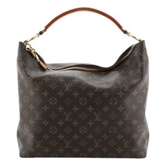 Louis Vuitton Sully Handbag Monogram Canvas MM