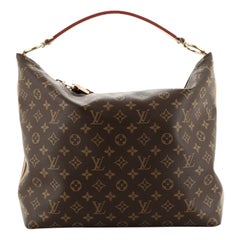 Louis Vuitton Sully Handbag Monogram Canvas MM