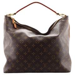 Louis Vuitton Sully Handbag Monogram Canvas MM