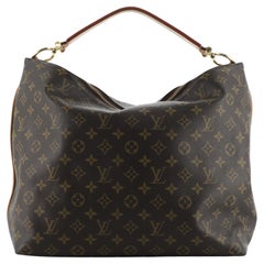 Louis Vuitton Louis Vuitton Sully Handtasche Monogramm Segeltuch MM