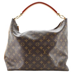 Louis Vuitton Sully Handbag Monogram Canvas MM