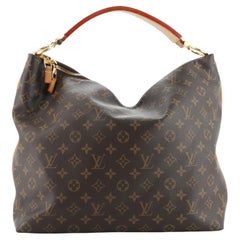 Louis Vuitton Louis Vuitton Sully Handtasche Monogramm Segeltuch MM