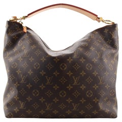 Louis Vuitton Sully Handbag Monogram Canvas MM