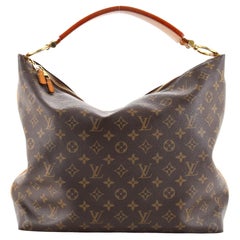 Louis Vuitton Sully Handbag Monogram Canvas MM