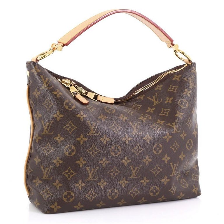 LOUIS VUITTON Shoulder Bag used Monogram Canvas Sully PM