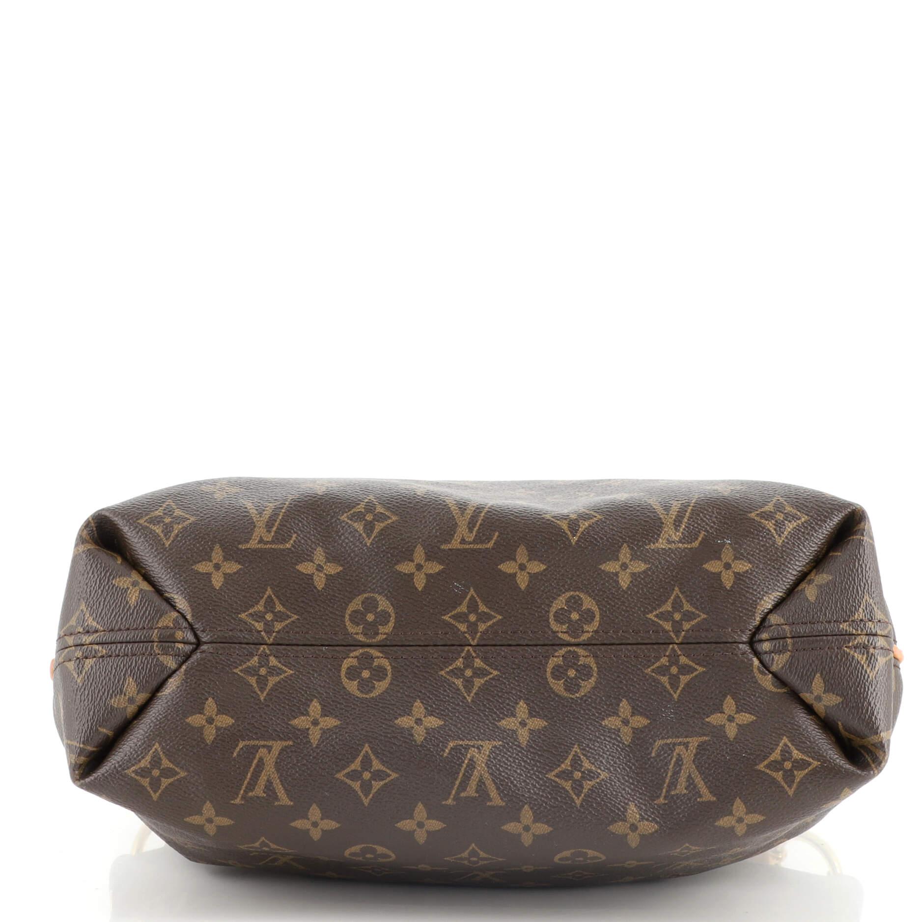 Louis Vuitton Sully Handbag Monogram Canvas PM In Good Condition In NY, NY
