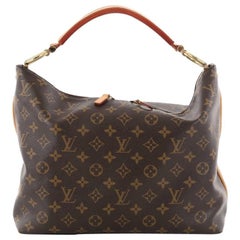 Louis Vuitton Sully Handbag Monogram Canvas PM