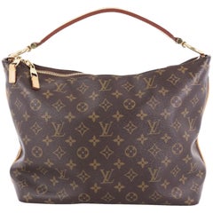 PRELOVED Louis Vuitton Sully Monogram Hobo Shoulder Bag DU1137