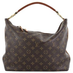 Louis Vuitton Sully Handbag Monogram Canvas PM