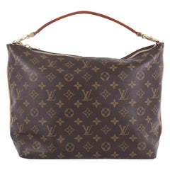 Louis Vuitton Sully Handbag Monogram Canvas PM