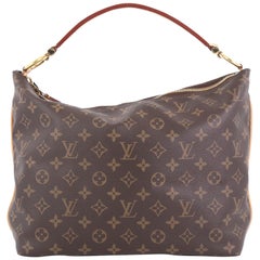 Louis Vuitton Sully Handbag Monogram Canvas PM