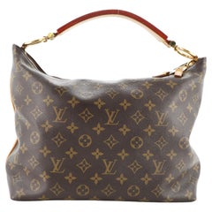 Louis Vuitton Sully Handbag Monogram Canvas PM