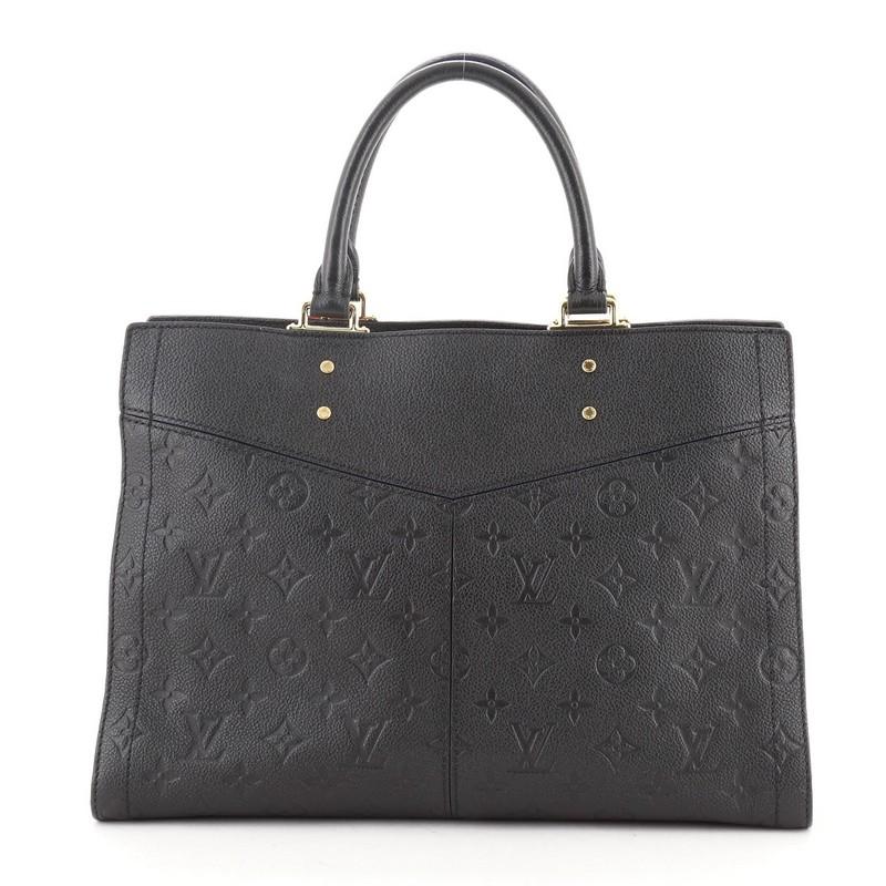 Louis Vuitton Sully Handbag Monogram Empreinte Leather MM at